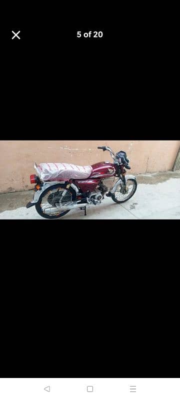 Honda 70 Model 2020 Rawalpindi Number 12