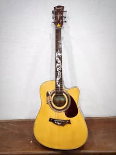 Acoustic Guitar with Amplifier Connector & Bag