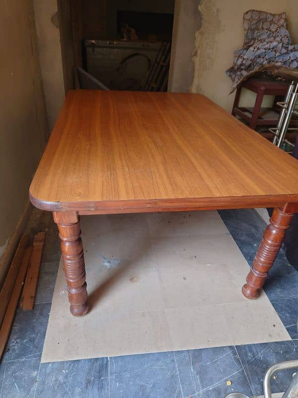 Dining Table with six chairs 4