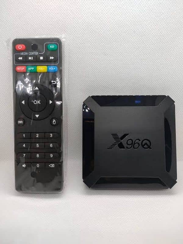 x96Q Android Box  Live Channels install Box Pack Box 1