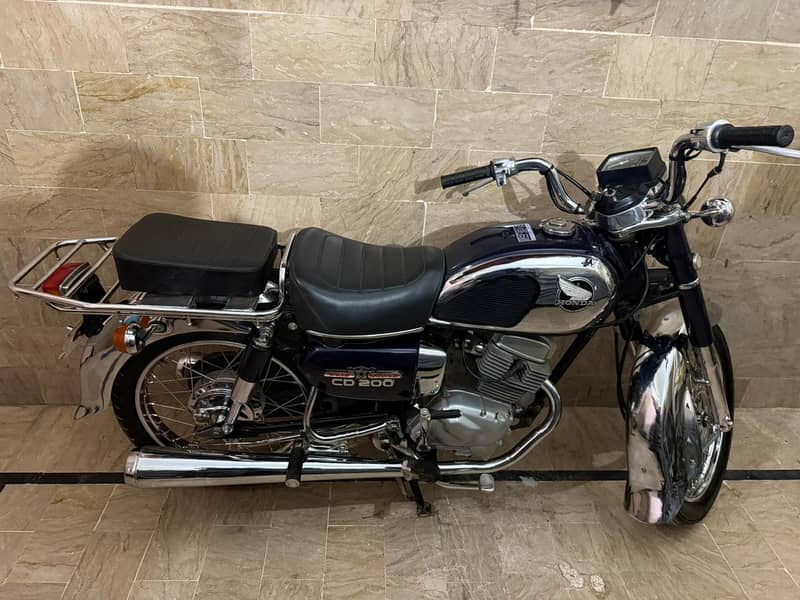 Honda CD 200 Road Master Model 1983 1