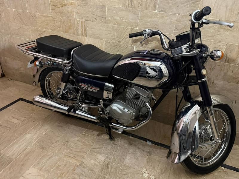 Honda CD 200 Road Master Model 1983 2