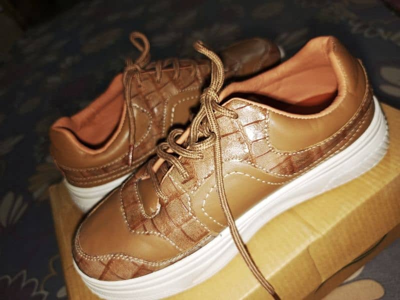 Brown Sneakers 1