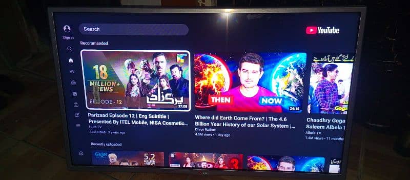 lg smart TV 0