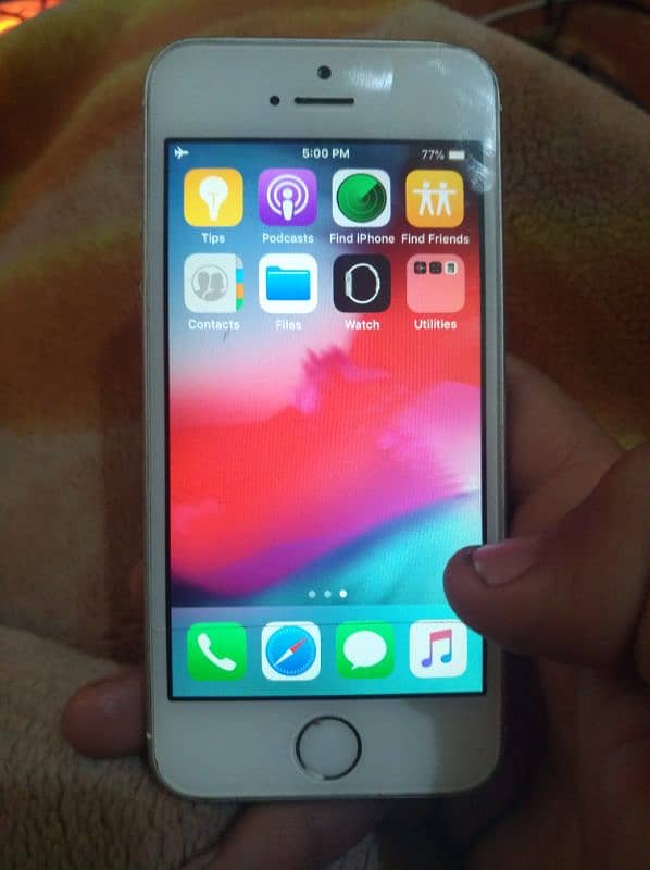 IPHONE 5S silver 8