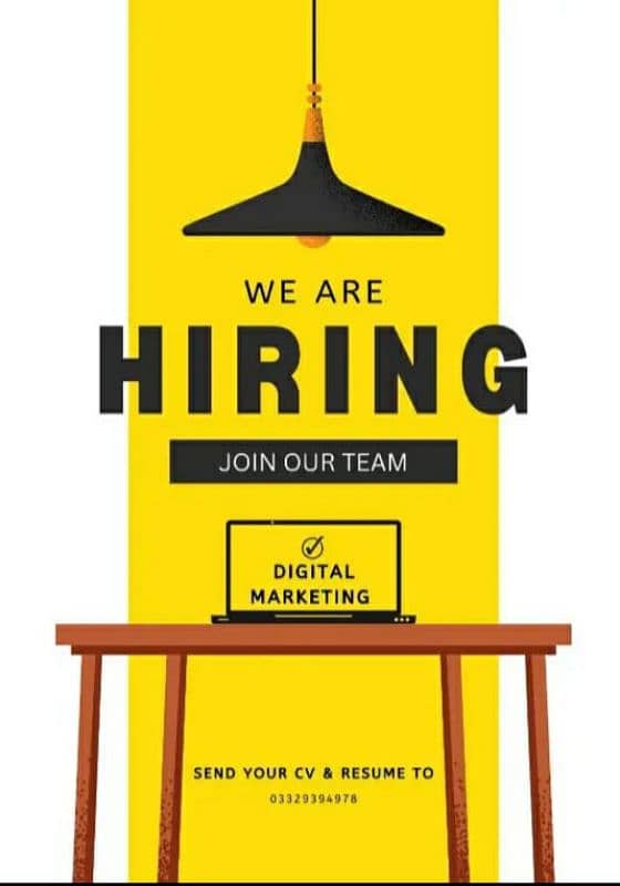 we are hiring for digital marketing company 0