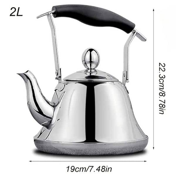 Kettle stainless steel 0