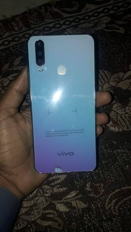 Vivo y17  open box hai box charger available  exchange possible 0