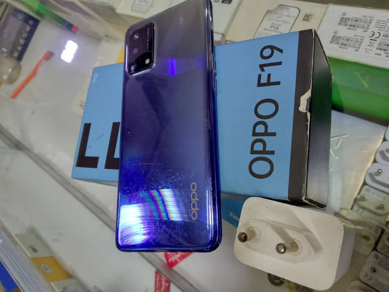 OPPO F19 6+6+128GB Original phone with box and 33watt orgnl charger 1