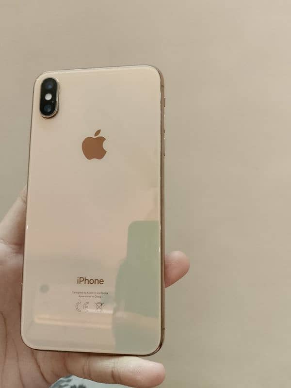 iPhone xs max pta approved 256gb urgent sale 0