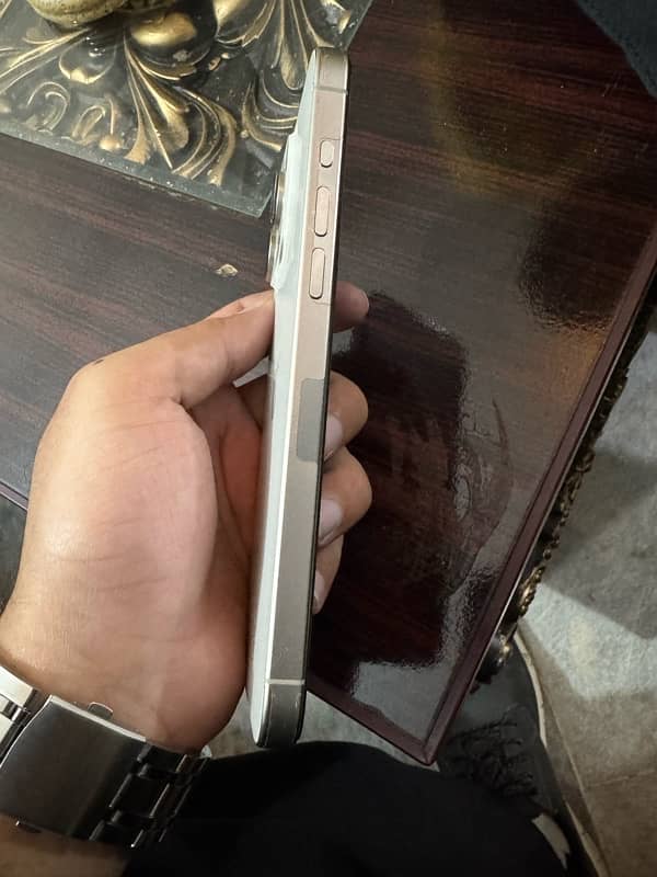 Iphone 15 pro max JV white titanium 10/10 3