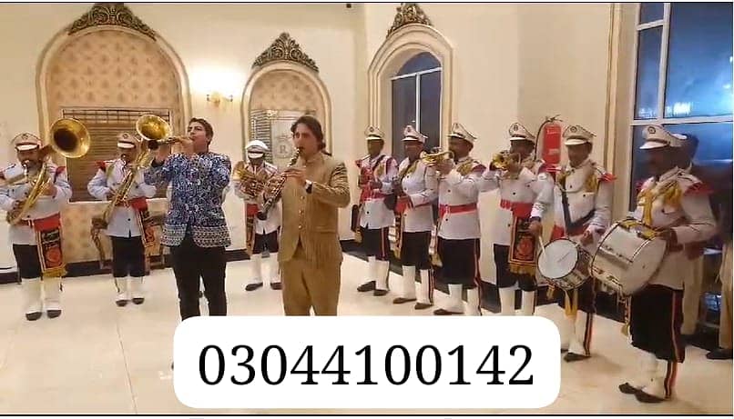 Foji Band Baja/Dhol for mendi & barat event/Pipe band baja services 0