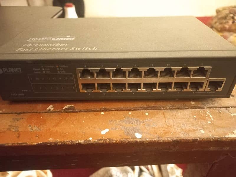 10/100 mpps ethernet switch 16 port 0