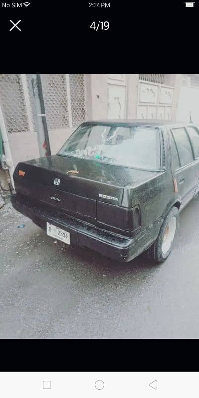 Honda Civic EXi 1987 2