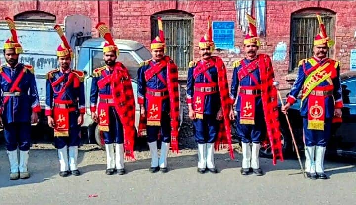 Dhol for mendi & barat event/Pipe band baja services/ Foji Band Baja 5