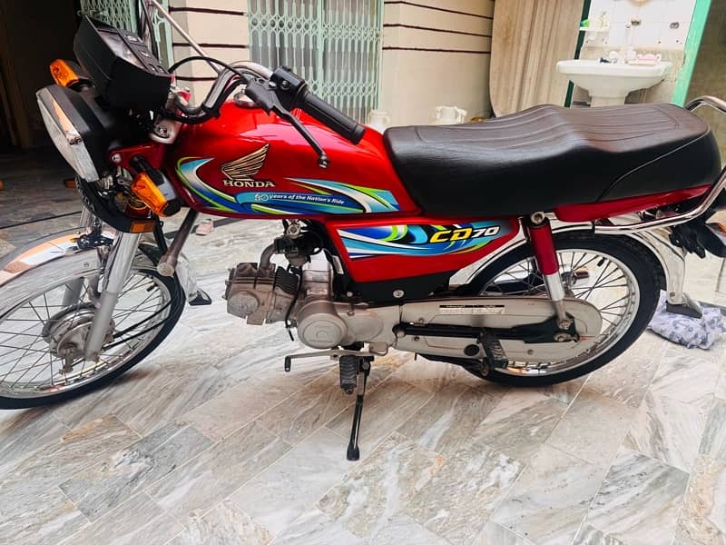 Honda cd 70 2024 model 4