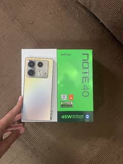 infinix note 40 complete Box