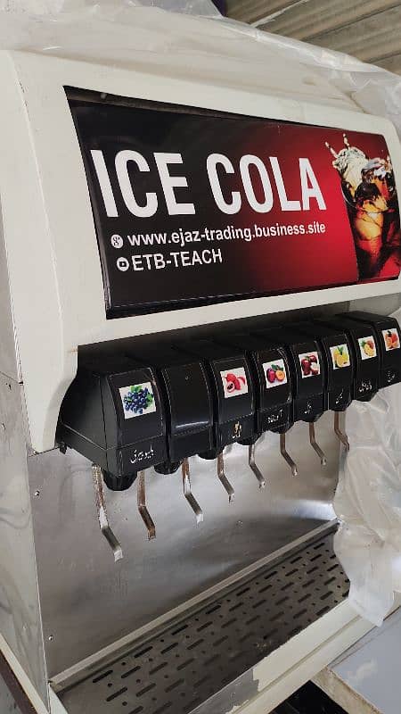 Soda Machine Full Size with connector cylinders 0