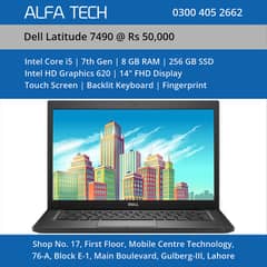 Dell Latitude 7490 Laptop (i5-7th-8-256-14”-FHD-T) - ALFA TECH