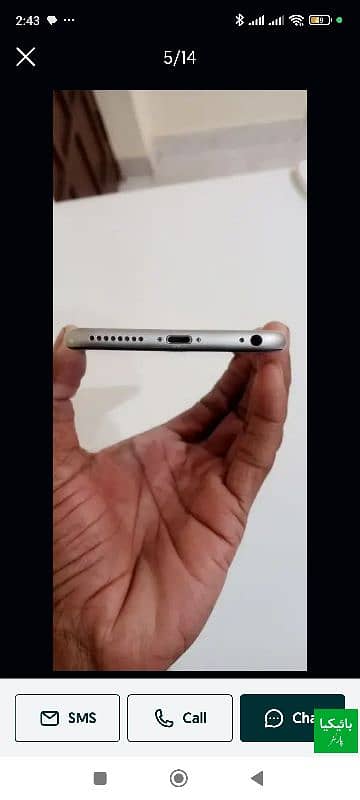 iPhone 6plus pta approved 64 GB finger not working 2