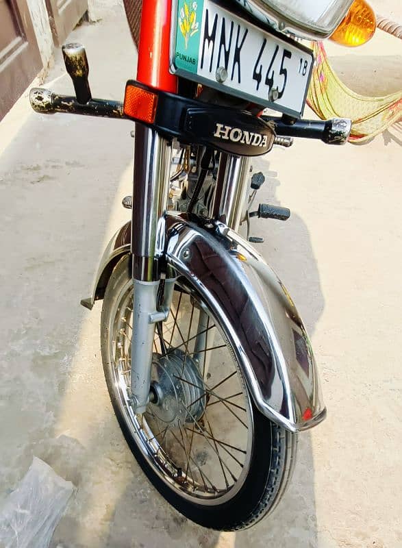 Honda CD 70.2018 model 4