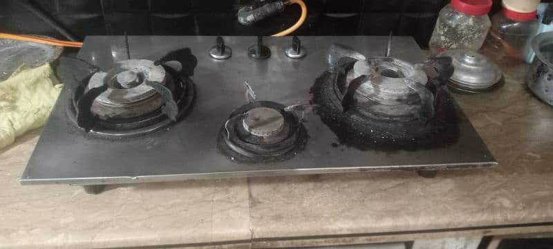 stove for sale used but working fine little service required 1