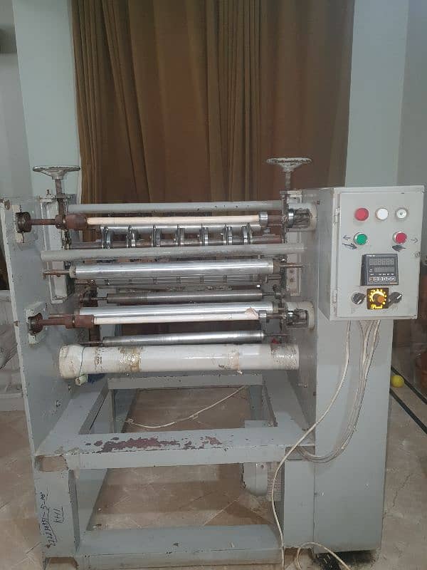 Thermal paper slitter and rewinder 0