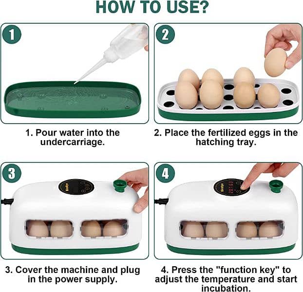 incubator semi auto 6