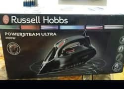 Russell Hobbs, steam iron.