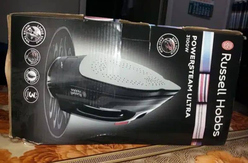 Russell Hobbs, steam iron. 1