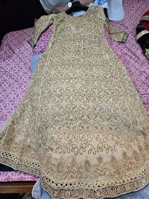 Sharara Maxi and sandal Small ( 1 time used ) 19