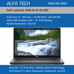 Dell Latitude 5400 Laptop (i7-8th-16-256-14”-FHD) - ALFA TECH