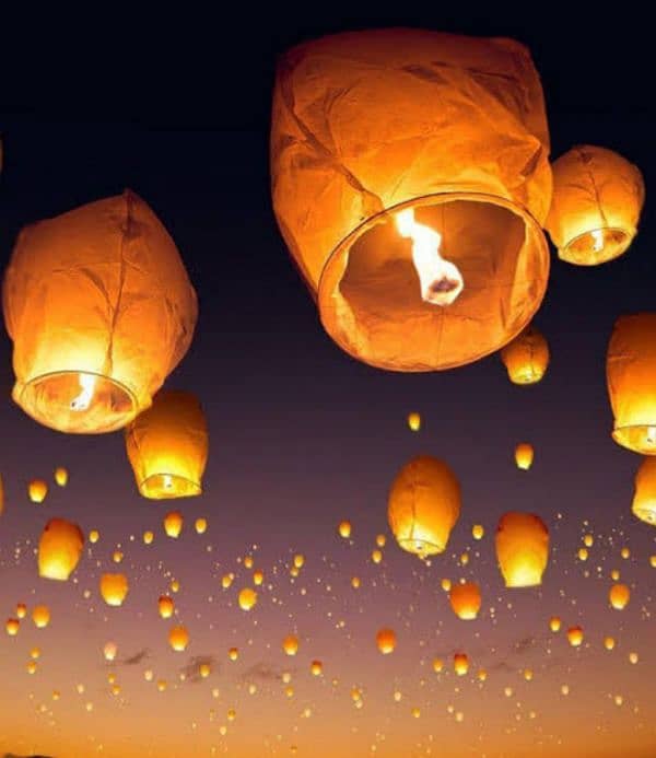 sky Lanterns Fire Balloons For Celebrations 2