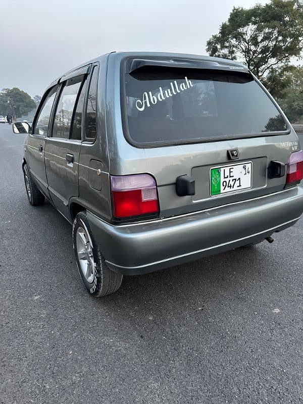 Suzuki Mehran VX 2014 4