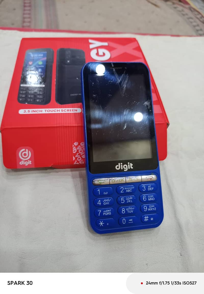 Digit 4G energy max Touch and type 0