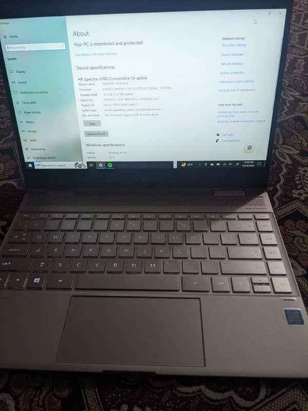 hp spectre x360 convertible 13-ae0xx 1