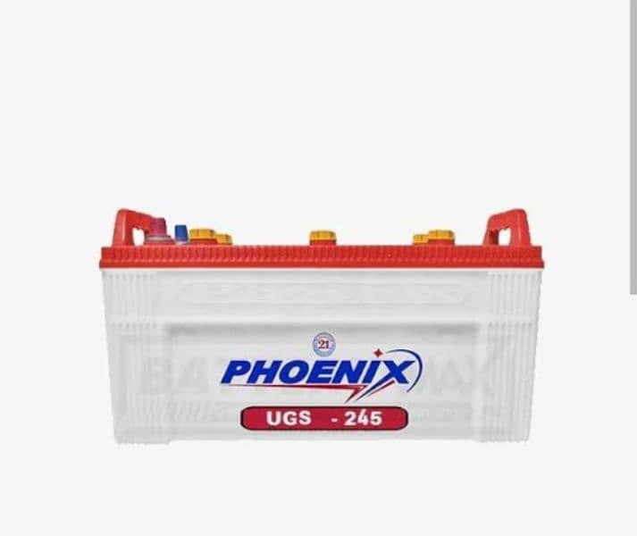 phoenix 245 ampair battery only 28k 0313*29*53002 whatsaap 0