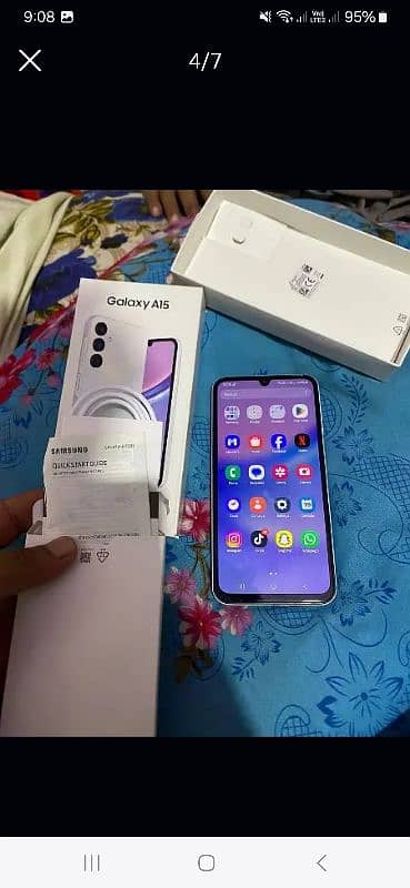 Samsung A15 Box Pack All OK Urgent Sale 2