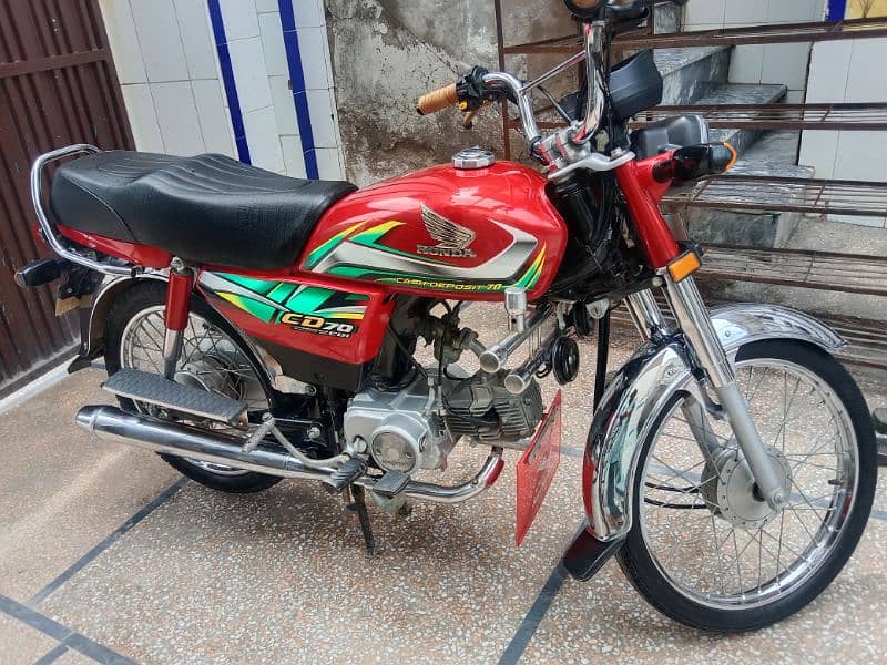 Honda cd70 5