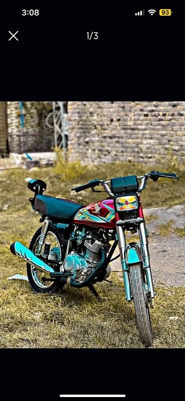 honda 125 25 model tanki tapay 2