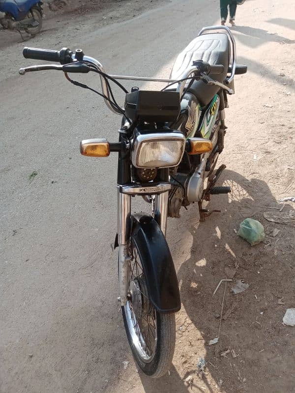 Honda 70cc 2023 model Karachi number 4