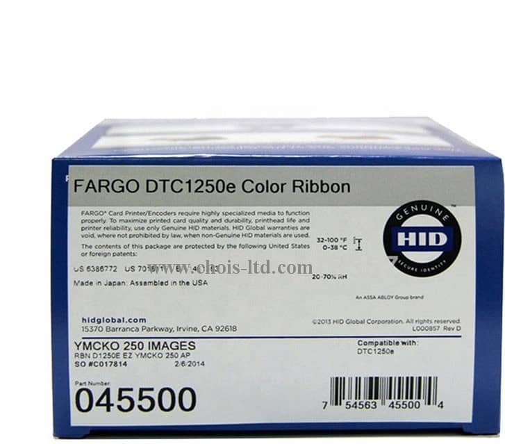 FARGO HDP 5000Printer Color Ribbon 084051 - 500 Prints 13