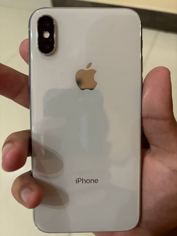 iphone X 64gb pta approved with box 10