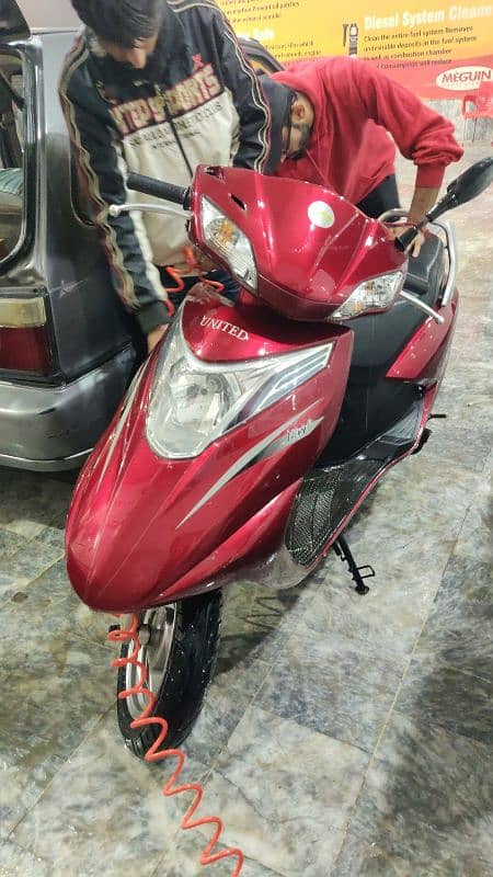 United Petrol Registered Scooty for sale in Lahore 9