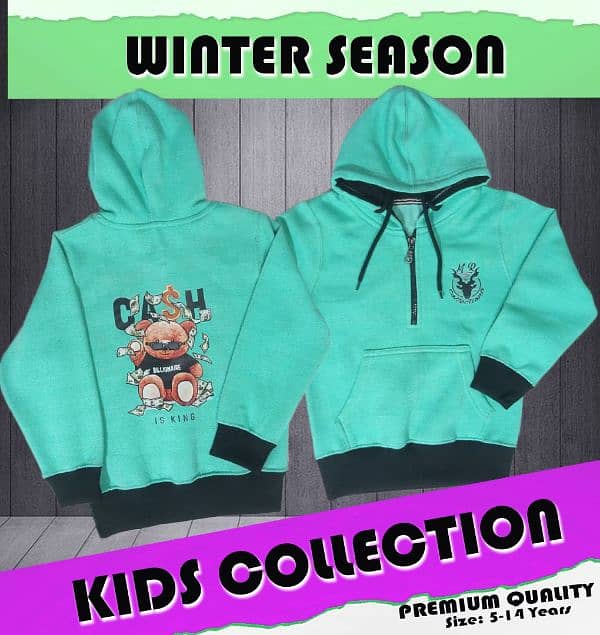 kids hoodies and polo shirt 1