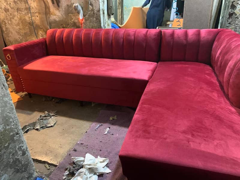 Sofa Poshish/Sofa Repair/Fabric change/Sofa Set & L-shape/Bed poshis/ 8