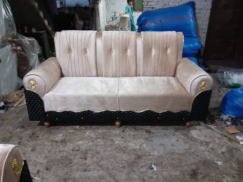 Sofa Poshish/Sofa Repair/Fabric change/Sofa Set & L-shape/Bed poshis/ 9