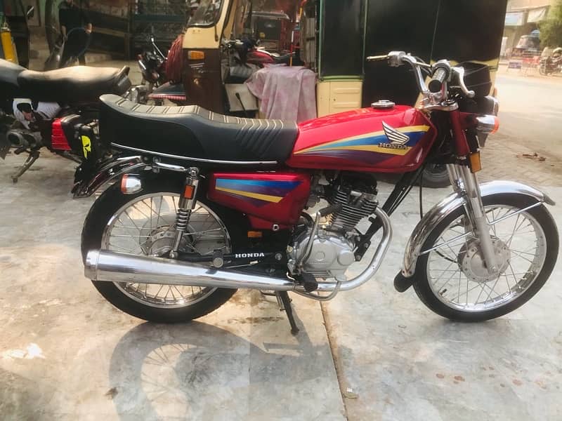 Honda 125 total genman engen ok 14