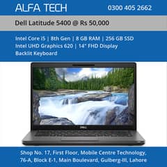 Dell Latitude 5400 Laptop (i5-8th-8-256-14”-FHD) - ALFA TECH