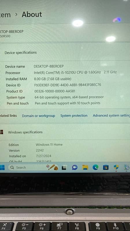 Lenovo Thinkpad x360 L13 i5 10th gen 8/256GB 3